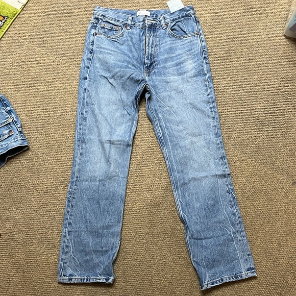 Zara TRF High Rise Straight Jean - Picture 3 of 5
